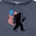 thumbnail image 3 of Instant Message - Sasquatch USA - Men's Pullover Hooded Fleece Sweatshirt, 3 of 7
