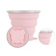 thumbnail image 2 of Taza de agua plegable, taza de agua plegable de silicona, taza plegable de silicona, durabilidad prolongada, 2 of 12