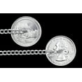 thumbnail image 4 of Sterling Silver Italian Curb Chain 3.3mm Solid 925 Italy Miami Link Necklace 24" Jewelry Female, 4 of 5