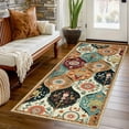 thumbnail image 4 of Aonewoe Boho Kitchen Rug Sets 3 Piece Non Slip Kitchen Rugs and Mats Washable Rugs for Hallway Laundry Holiday Decor, 4 of 9