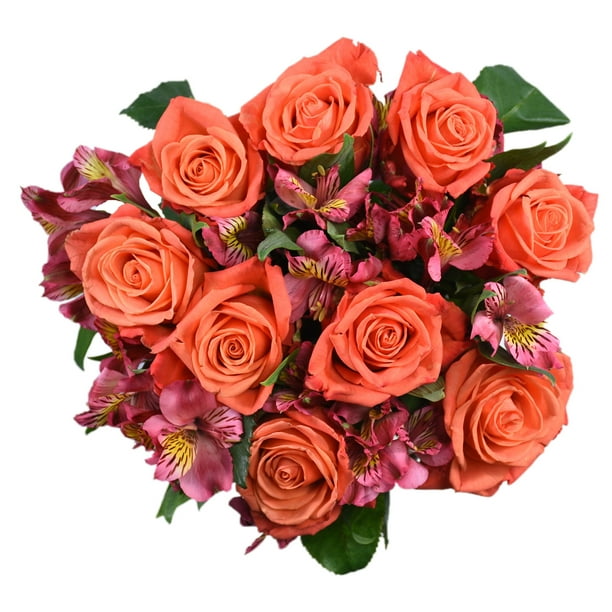 Rose Plus Bouquet Colors May Vary Walmart Com Walmart Com