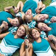 thumbnail image 4 of 40 Pcs Acrylic Cheer Megaphone Keychains with Tassel (Glitter Black), 4 of 5