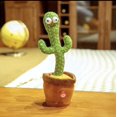 thumbnail image 2 of Divertidos cactus para niños, adultos y mascotas, que bailan, cantan e imitan sonidos recargables, con 120 canciones en inglés, 2 of 5