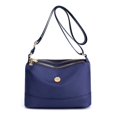 thumbnail image 1 of Bolso bandolera de nailon de color liso sencillo para mujer, bolso de hombro informal de gran capacidad con múltiples compartimentos, 1 of 5
