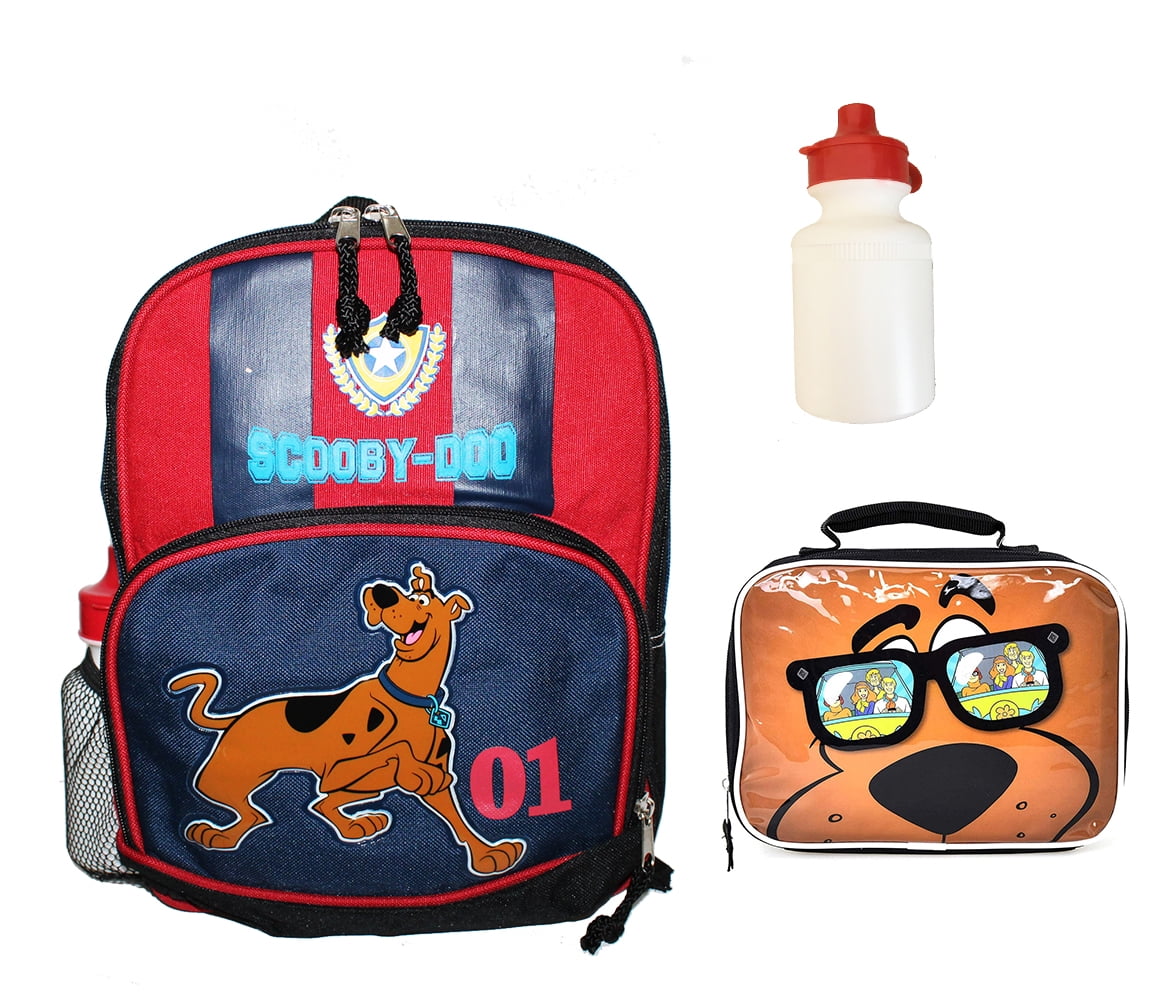 BoardingBlue Scooby Doo Toddler 12" Bookbag w Bonus Lunch Case n