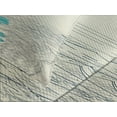 thumbnail image 4 of Ambesonne Black White Quilted Bedspread Set 3 Pcs, Cloudy Sailing Boat, Queen Size, Aqua Beige, 4 of 5