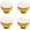 White, variant on Gamvdout Kids Room Wooden Handles 4Pcs Rattan Rattan Handle Cabinet Door Drawer Round Log Color Wooden Single Hole Handle 45Mm White