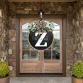 thumbnail image 4 of Clearance! Unique A Z Last Name Year Round Front Door Wreath With Bow 16, 4 of 4