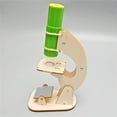 thumbnail image 3 of DIY Microscope Kit - 7.9 x 4.7 x 3.3in, Wooden Hand-Assembled Physics & Optics Experiment for Educational Science Projects, 3 of 6