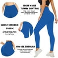 thumbnail image 5 of FUNING  Soft Leggings for Women - High Waisted Tummy Control No See Through Workout Yoga Pants, 5 of 5