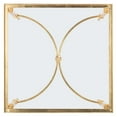 thumbnail image 6 of SAFAVIEH Couture Mendez Contemporary Glass Top Metal End Table, Gold, 6 of 9