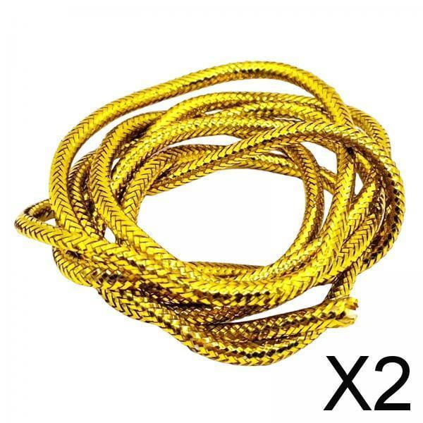 Tubo de Mylar trenzado shamjiam 2 piezas 3mm
