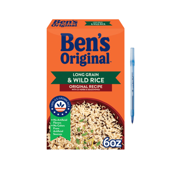 Flavored Long Grain Rice & Wild Rice 6 oz