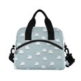 thumbnail image 6 of FORMRS Reusable Lunch Bag for Work School Leakproof Insulated Cooler with Adjustable Shoulder Strap, Simple Sheep Pattern, 6 of 6