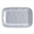 thumbnail image 2 of Rachael Ray Cucina Dinnerware Ceramic Rectangular Platter, 8-Inch x 12-Inch, Sea Salt Gray, 2 of 2