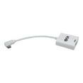 thumbnail image 2 of Tripp Lite Right-Angle USB C to HDMI 4K Adapter Cable USB-C M/F White 6in, 2 of 6