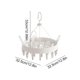thumbnail image 3 of Sock Drying Rack And Household Multi-functional Hanger And Balcony Windproof And Thickened Drying Rack With Multiple Clips, 3 of 6