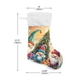 thumbnail image 2 of Ryvnso Christmas Stockings Cute Gnomes Christmas 17.7" Large Stocking Decoration 2 Pack, 2 of 7