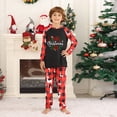 thumbnail image 5 of yoeyez Christmas Pajamas for Family Christmas Pjs Matching Sets Xmas Tree Couples Loungewear Long Sleeve Family Matching Jammies Holiday Sleepwear Set, 5 of 5