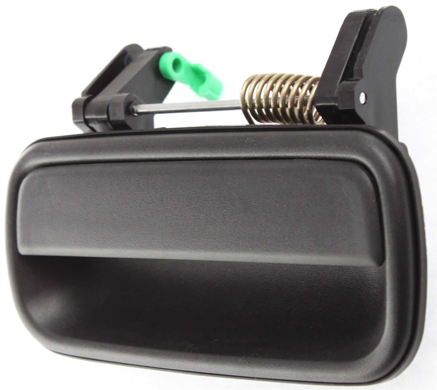 Replacement T491321 Exterior Door Handle Compatible with 2001-2004 Toyota Tacoma Rear, Right Passenger Smooth Black