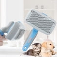 thumbnail image 2 of Dog Slicker Comb Ergonomic Portable Puppy Grooming Slicker Puppy Shedding Brush, 2 of 10