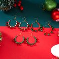 thumbnail image 2 of HPINK-T Christmas Earrings X-Mas Bell Hoop Earrings for Women Holiday Party Dangle Earring Festive Gift for Women, 2 of 7