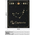 thumbnail image 2 of Capricorn Constellation Blanket Astrology Sign Throw Blanket, Lightweight Microfiber Blanket Birthday Graduation to Mom Gifts for Women Men 80x60 in, 2 of 6