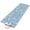 Blue, variant on Teal Green Flower Round Living Room Rugs 4 ft, Pastoral White Plant Petal Leaf Rustic Linen Washable Area Rug with Non-Slip Sturdy Edge Binding Round Carpet for Entryway Kitchen Bedroom Bathroom