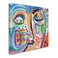 thumbnail image 2 of Trademark Fine Art 'Sometimes Picks Nose While Driving' Canvas Art by Wyanne, 2 of 3