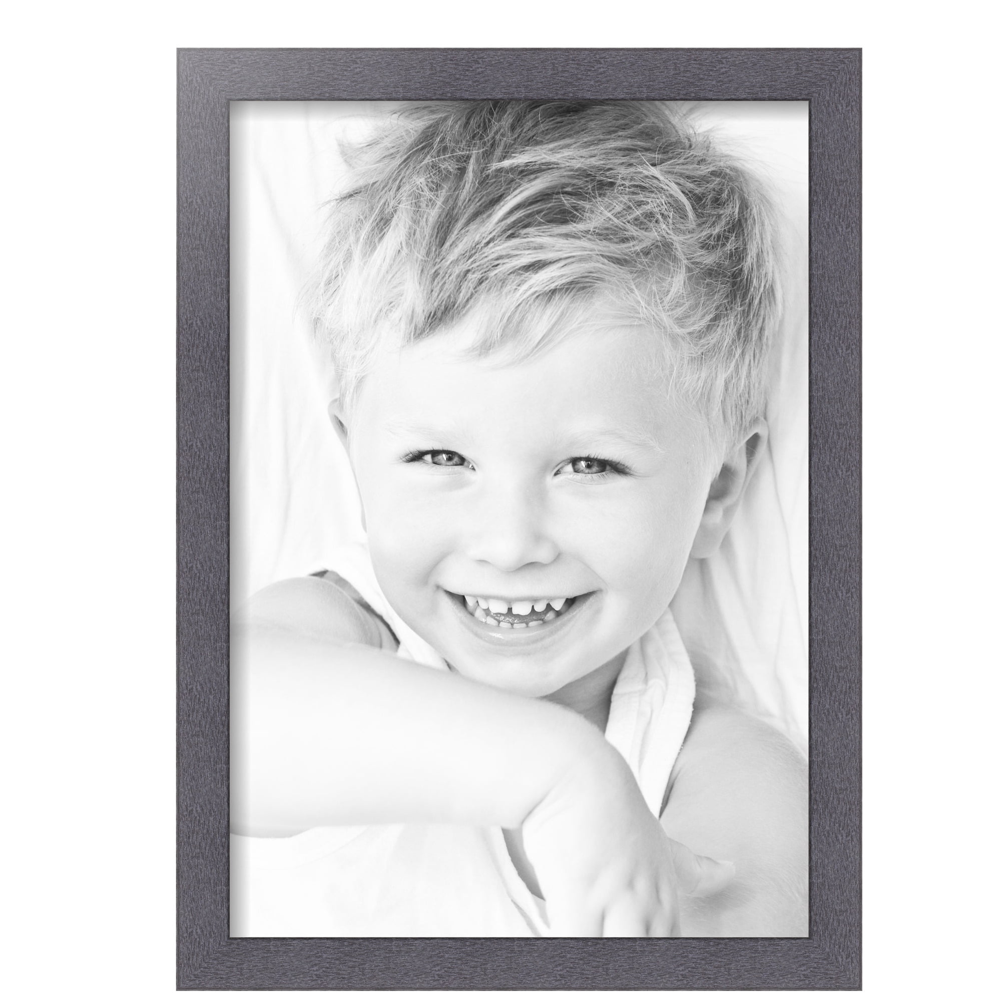 ArtToFrames 14x20 inch Tungsten Picture Frame, Gray MDF Poster Frame (4640)