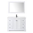 thumbnail image 7 of Wyndham Collection WCV232348SGBWCUNSM46 Avery 48" Free Standing Single Basin Vanity Set -, 7 of 7