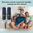 thumbnail image 2 of (Pack of 2) Replacement Remote Control Compatible for Roku TV,for TCL Roku/for Hisense Roku/for Onn Roku(Not for Roku Stick,Box and Players), 2 of 7