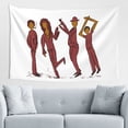 thumbnail image 1 of Dance People Music Party Tapestry, Fun Club Show Wall Hanging Tapestries Dorm Room Home Decor, 60" x 40", 1 of 7