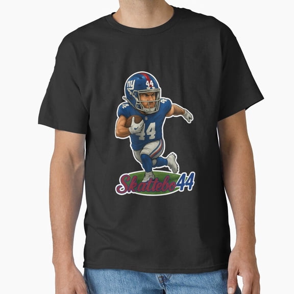 Cam Skattebo NY Running Back Skattebo 44 Funny Football G4557 Unisex T-Shirt, Up to Size 5XL
