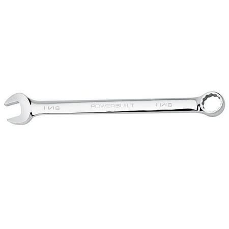 

Powerbuilt- 11/16in Long Handle SAE Combination Wrench -