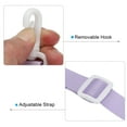 thumbnail image 4 of REGALWOVEN Replacement Shoulder Strap, Adjustable Swivel Clips Hook Buckle Slide Crossbody Bag Belt Purple, 4 of 6