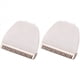 thumbnail image 1 of 2X Cuchillo Afilado con Cabeza de Hoja de Cerámica para Cortadora de Cabello Easy , Apto para Cortadora de Niños Adultos HK668A 500A 610 Y218, Blanco, 1 of 7