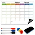thumbnail image 1 of Magnetic Weekly Planner Magnetic Calendar Whiteboard Planner for Refrigerator with 3 Markers and Eraser Reusable Dry Erase Weekly Planner White Board Magnetic Weekly Calendar for Fridge, 1 of 6
