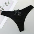 thumbnail image 4 of Underwear Plus Size Full Coverage Panties for Women, Women's Lace Mid Waist Seamless Hip Lifting Oversized Hot And Sexy Thong Underwear, 4 of 4