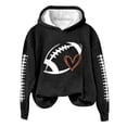 thumbnail image 5 of Gkeoshab Hoodies for Women Hoodies for Women Oversized Sweatshirts Fall Fashion Outfits 2025 Casual Sweaters Tops Fleece Workout Winter Clothes Black XXL, 5 of 5