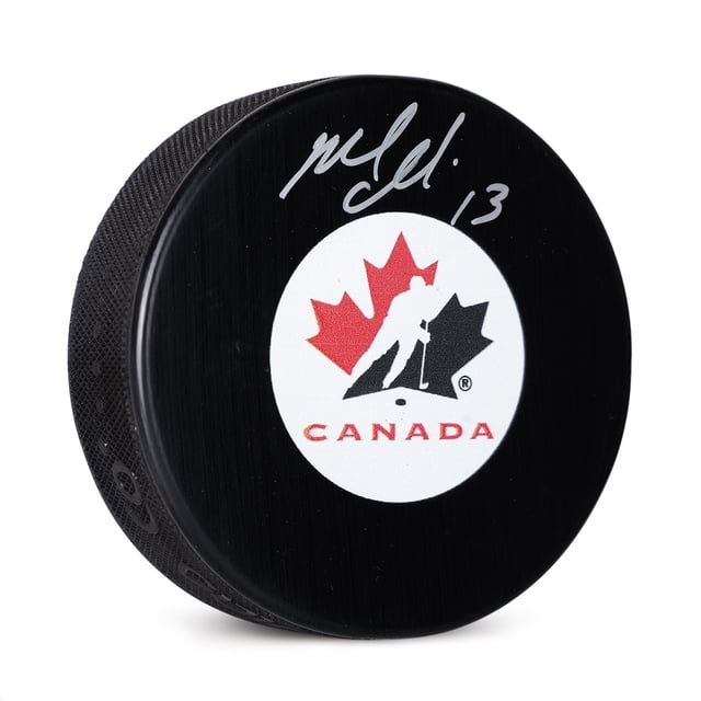 Mike Cammalleri Rondelle de Hockey d'Équipe Canada Autographiée
