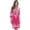 Pink, variant on Just Love Womens 3/4 Sleeve Swimsuit Cover Up Casual Tunic Resort Wear (Pink, Small, Regular)