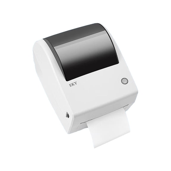 EKY Bar code printers, Portable Barcode Label Maker Printer Bluetooth Inkless Thermal Printer(White)