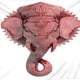 thumbnail image 5 of Tapiz vintage, colgante de pared, mantel, toalla de playa, manta para sala de estar. Elefante rosa, 5 of 9