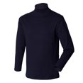 thumbnail image 3 of Henbury Mens Long Sleeve Cotton Rich Roll Neck Top / Sweatshirt, 3 of 3