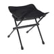 thumbnail image 5 of Silla Reposapiés Taburete Plegable Reclinable Reposapiés Retráctil Portátil Telescópico Negro, 5 of 9
