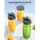 thumbnail image 4 of Batidora de batidos Ganiza GB06 900 W, 14 unidades con 3 tazas de 700 ml, color gris, 4 of 8