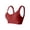 Red, variant on Gkeoshab Sports Bras for Women Women's High Support Wireless Bra Comfort Bralette Breathable Beige L
