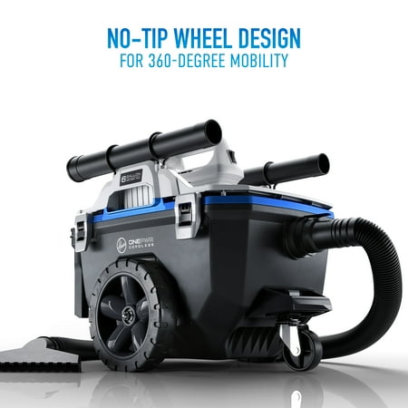 Hoover - ONEPWR Wet/Dry Utility Canister Vacuum - Blue
