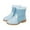 Blue, variant on Toddler Girls Rhinestone Riding Boots - Pointed Toe Mid Calf Dress Boots for Party Outfit and Everyday Stylish Wear (Pink, 9-9.5 Years)